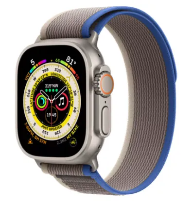 Apple Watch Ultra LTE 49mm Dây Blue Trail Loop - New nguyên seal